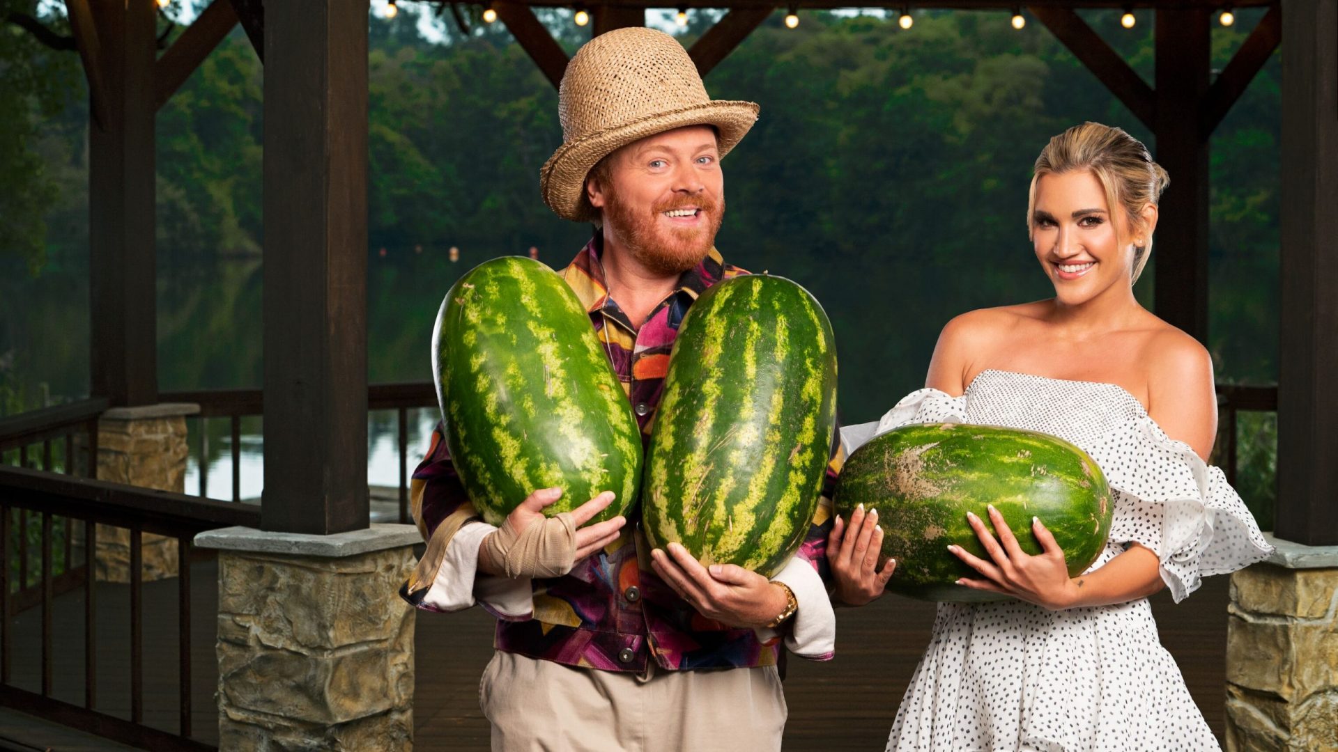 Pictured: The Real Dirty Dancing hosts Keith Lemon and Ashley Roberts. Pictured: The Real Dirty Dancing hosts Keith Lemon and Ashley Roberts.
